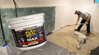 How to Waterproof Basement Walls With Flex Seal Products