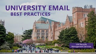 University Email Basics