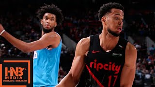 Sacramento Kings vs Portland Trail Blazers Full Game Highlights | April 10, 2018-19 NBA Season