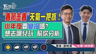 【「春節走春」天氣一把抓！小年夜要變冷嗎？想去哪兒玩 幫你分析｜謝明昌、林旼叡雙主播講天氣LIVE】