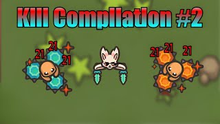 KILL COMPILATION 2 + 4 TRIPLE SPIKES! - Taming.io