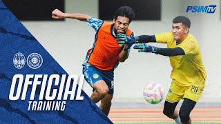 Official Training PSIM Jogja Laga Home vs Persiku Kudus