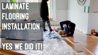 自己铺木地板｜安装地板 Laminate Flooring Installation DIY From A To Z