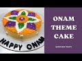 Onam theme cake decoration by queen bee treats #queenbeetreats #onamspecial #onam #onamcake