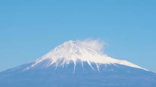 TimeLapse257 踊る龍雲と富士山　龍雲　富士山　雲のタイムラプス動画　音有