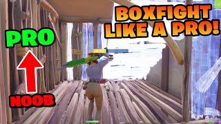 Do this SECRET Trick to WIN EVERY BOXFIGHT..   (Fortnite Box fighting Tips and Tricks)