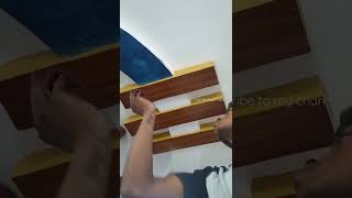 How to Brown colour grains in false ceiling design idea's#shorts