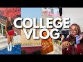 college vlog☆ | i have a concussion? uga football game, ulta haul, new hair, car accident recovery