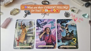 ✨🔮What are their Current Feelings for You? ✨🎯🥰❤️‍🔥 Pick a Card | Detailed Love Reading (Timeless)