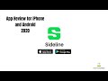 Sideline App Review for iPhone and Android 2022