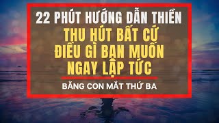 22 Phút Hướng Dẫn Thiền Thu Hút Bất Cứ Điều Gì Bạn Muốn Ngay Lập Tức Bằng Con Mắt Thứ Ba