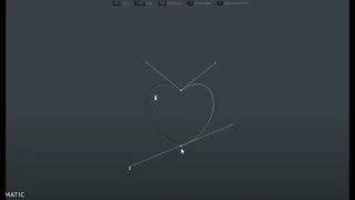 Heart on Bezier Game