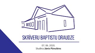 07.06.2020. Dievkalpojuma ieraksts