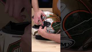 Suomy SR-GP Helmet Face Shield Change - SpeedAddicts.com #shorts