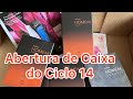 Abertura de Caixa do Ciclo 14 com Promoções de Natura Homem Tato e Cor.agio + revistas 16 e 17 Natal