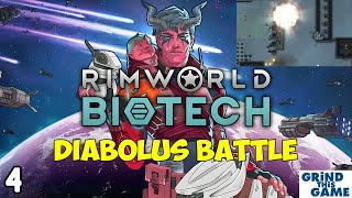 Diabolus Battle To Unlock Larger Mechanoids #4 -  Rimworld Biotech DLC