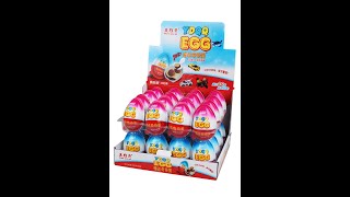 Automatic Plastic Surprise Egg Making Machine, Kinder Joy Production Line