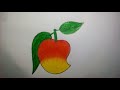 6 easy ways to draw a mango । আম আঁকার ছয়টি সহজ উপায়। আম আঁকা । আম আকার নিয়ম ।