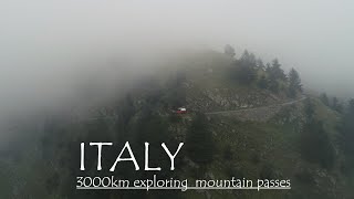 ITALY - 3000km in 4x4 exploring mountain passes