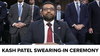 LIVE: Kash Patel swearing in as director of the FBI