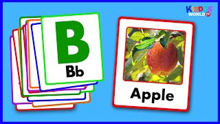 Virtual Alphabet Cards for Educational Preschool Learning