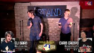 The RoastMasters 5.22.18 Main Event: Eli Sairs (C) vs. Chris Crespo