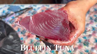 How An Average Person Struggled To Fillet Southern Bluefin Tuna (SBT)|普通人第一次是怎样切割蓝鳍金枪鱼