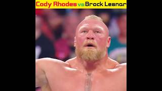 Cody Rhodes vs Brock Lesnar Road to SummerSlam Part 2 #shorts #wwe