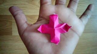 How to make a paper anti stress toy-DIY Origami finger trap paper Anti stress toy