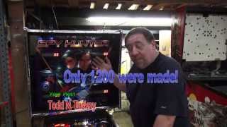 #267 Bally Midway SPY HUNTER PINBALL plus how to change a hidden setting! TNT Amusements