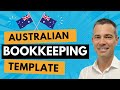 Small Business Bookkeeping Spreadsheet Template for Australia | Excel and Sheets