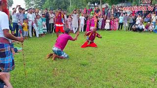 সেই সাভার থেকে আগত লাঠি বাড়ি খেলা  সাপিয়া চালা কাকড়াজান সখীপুর টাঙ্গাইল || মরিচা টিভি ||