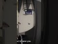 this scene showed me how obsessed homura was💀 madokamagica animeedit anime homura sayaka