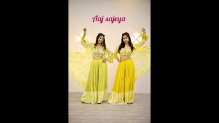 Aaj  sajeya  | dance cover | Alaya  F | goldie | Punit M | sangeet choreography | Twirlwithjazz