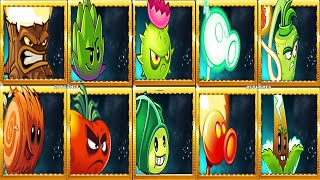 Plants VS. Zombies 2| All TOP Plants Max Level Power-up 2020 in PvZ2