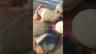 Amazing sea stones of Quartz ⛱️♥️