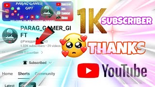1k Subscriber Complete ☺️ ||| Thank You So Much Guys 😊|| #viral #1k #subscribe #gift #giftbox