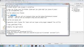 Creating Java web service using jax ws and deploying on tomcat server