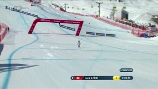 Kombi Slalom 2017: GOLD LAUF Luca Ärni (SUI) | Herren Ski-WM PLATZ 1 St. Moritz