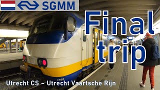 Final good bye to the SGMM | Utrecht CS - Utrecht Vaartsche Rijn