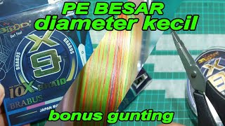 PE Blood brabus X9 | PE besar dengan diameter kecil