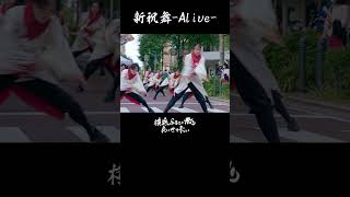 新祝舞-Alive-　横浜よさこい祭りダイジェスト #shorts