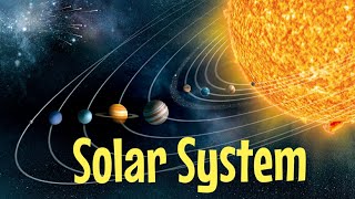 Solar system For kids|Space science| Planets Names|Learn Planets|Solar Learning Video For Children