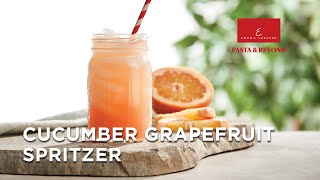 #Mocktail | Cucumber Grapefruit Spritzer | Emeril Pasta \u0026 Beyond Recipe With Juicer Attachment