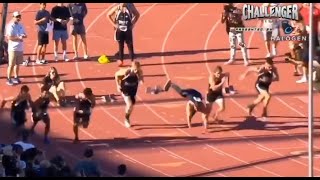 Logan Paul Gets INJURED During The Challenger Games! (100m Dash)