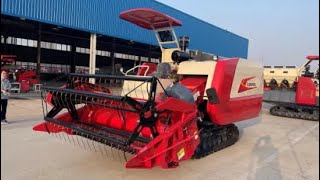 combine lovol Rg108 Gress dari dealer langsung buat demo disawah dalam.