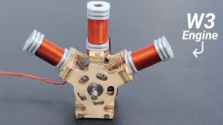 W3 Engine || Making Solenoid Engine