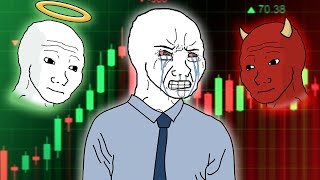 Wojak fails to buy the dip