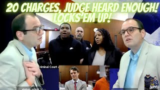 Shocking: Judge Reacts To Countless Charges | You'll Be Amazed By This Judge!