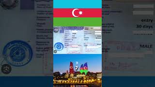 Azerbaijan sticker visa, How to get sticker visa for travel history. Sticker visa countries.